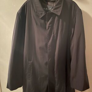 Ralph Lauren Men's Black Trench Coat